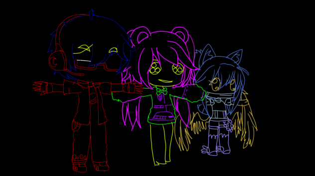 Neon,Luni,Candy and Laz