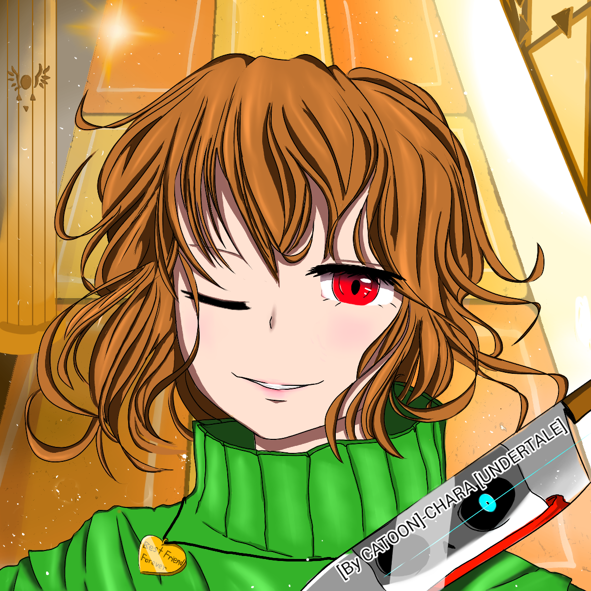 [UNDERTALE] - CHARA [Speedpaint] - ibisPaint