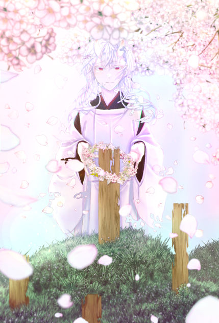 花と散る