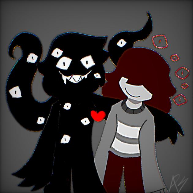Me and @therealLancer player (deltarune)