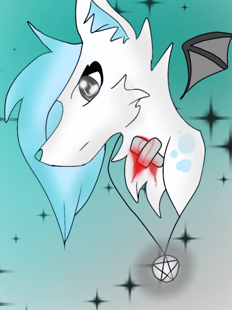 echo the demon cat - ibisPaint