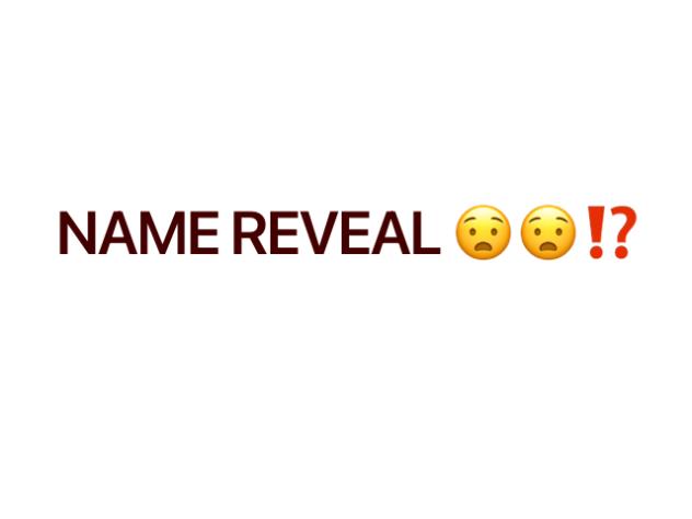 NAME REVEAL⁉️