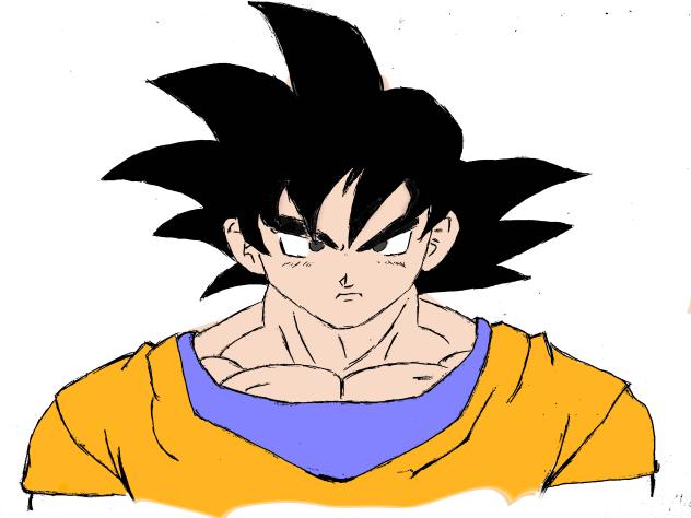 How I draw Goku