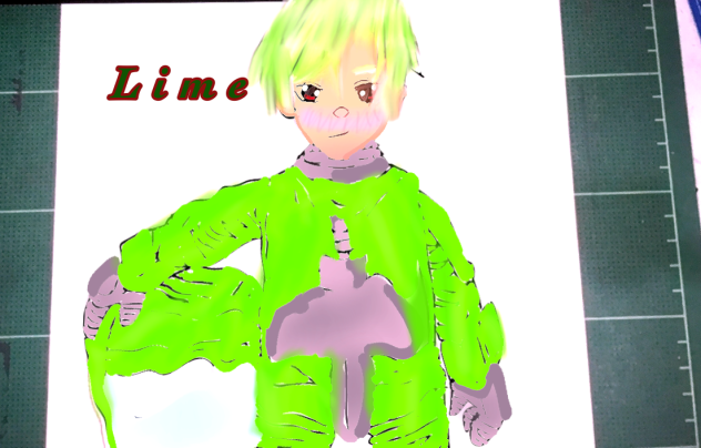 Among us lime