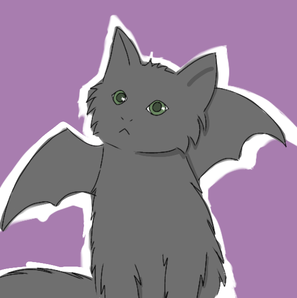 bat cat - ibisPaint