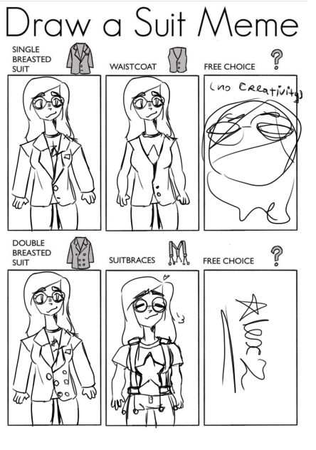 draw a suit thing