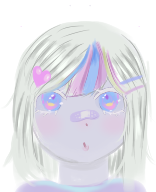rainbow girl