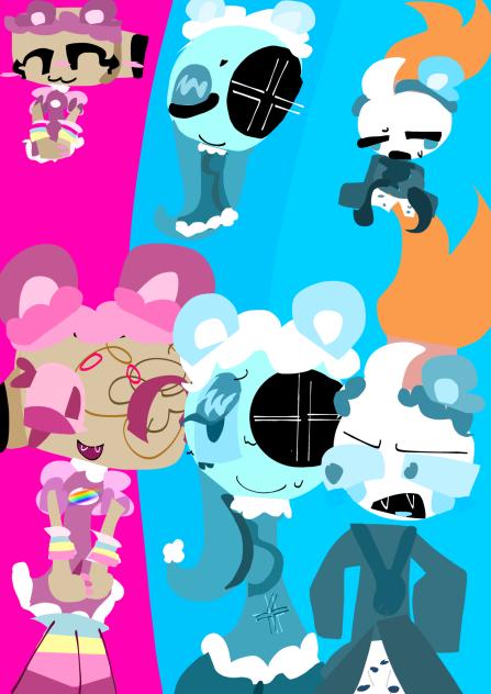 CARE BEAR TRIO !
