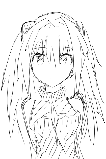 ヤミちゃん描いたてたらとてつもないこれじゃない感に襲われたから書くのやめた
