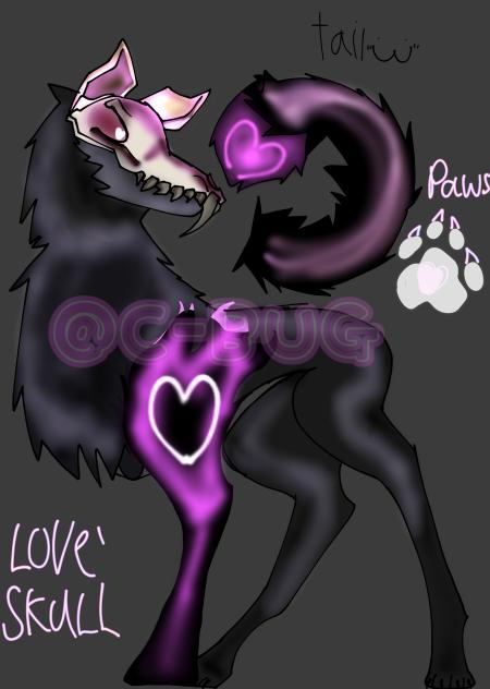 🩰🐺❤ Love'Skull 🐺🔪🌸