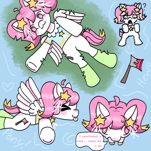 me as a pony - ibisPaint