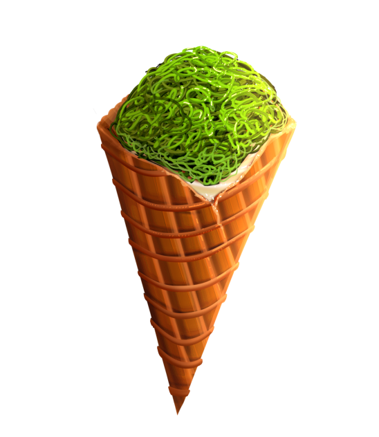 matcha noodle ice cream