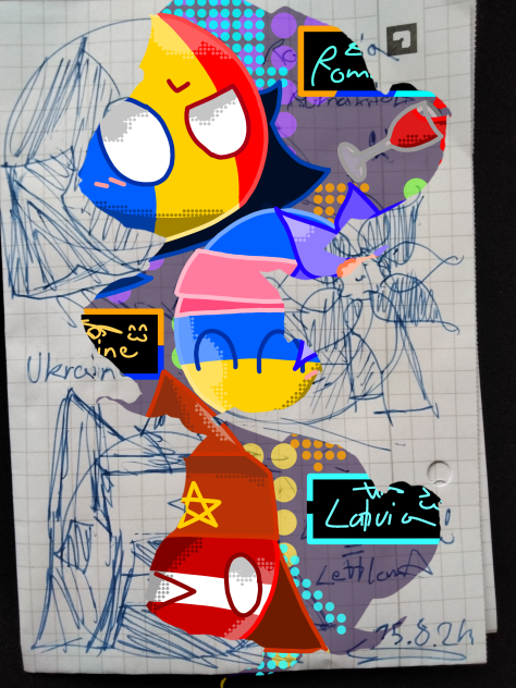 3 countryballs 1 story