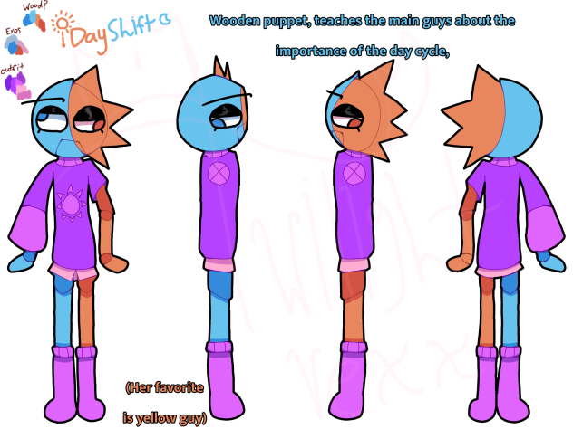 Dayshift!!! My Dhmis Oc