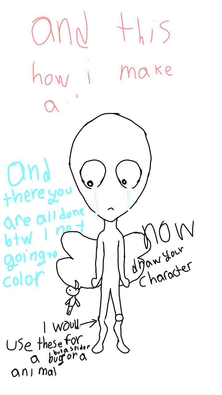 How I make a character - ibisPaint