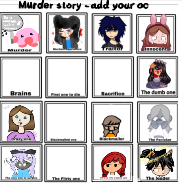 Murder story collab