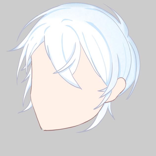Tried to Shade Hair (White)