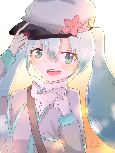 手紙初音ミク