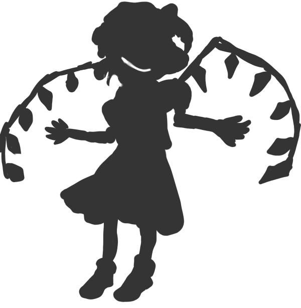 BadApple！　立ち絵改変　フラン