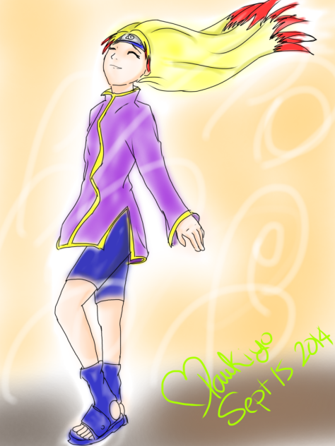 Dancing in the wind - ibisPaint