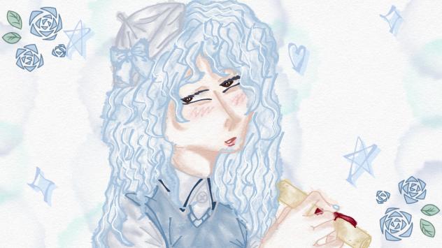 ⭐ Hun liker å maler! ⭐