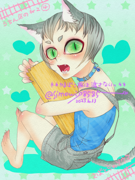 うちん区のサバトラ男子🐱❤️