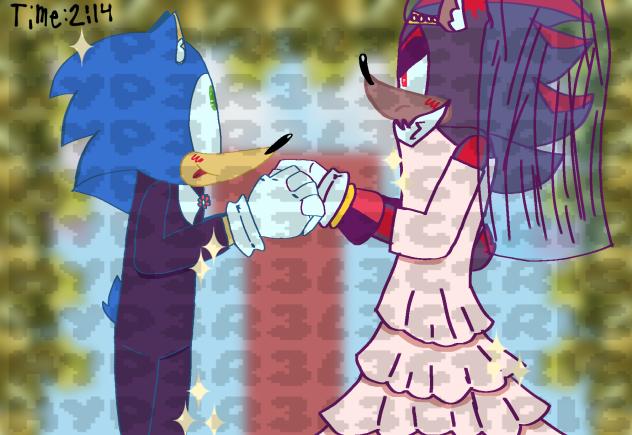 Sonic n Shadow gettin married wahoo