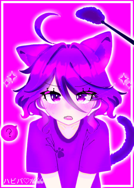 purple cat 💜
