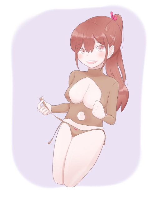 へそ出し女の子