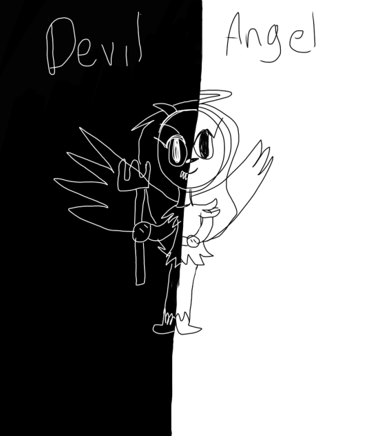 “I can be your angel or devil” (old) 💀