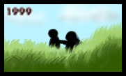 Pixelated scenery