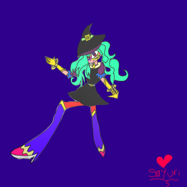 Sayuri La bruja speedpaint