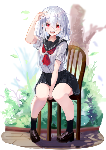 白髪ちゃん🤍 - ibisPaint