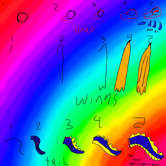 How to draw a dragon - ibisPaint
