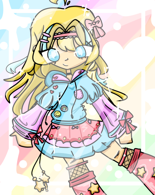 Hair and outfit practice