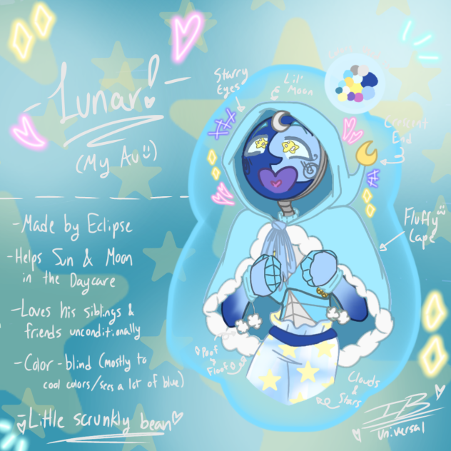 💙Lunar!!🌙✨(My Au)