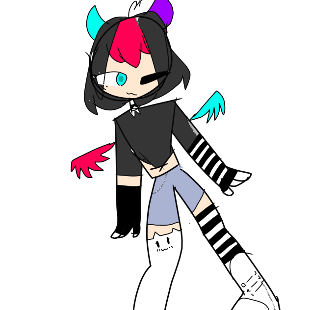 Dibujo que ise mientras estaba sad