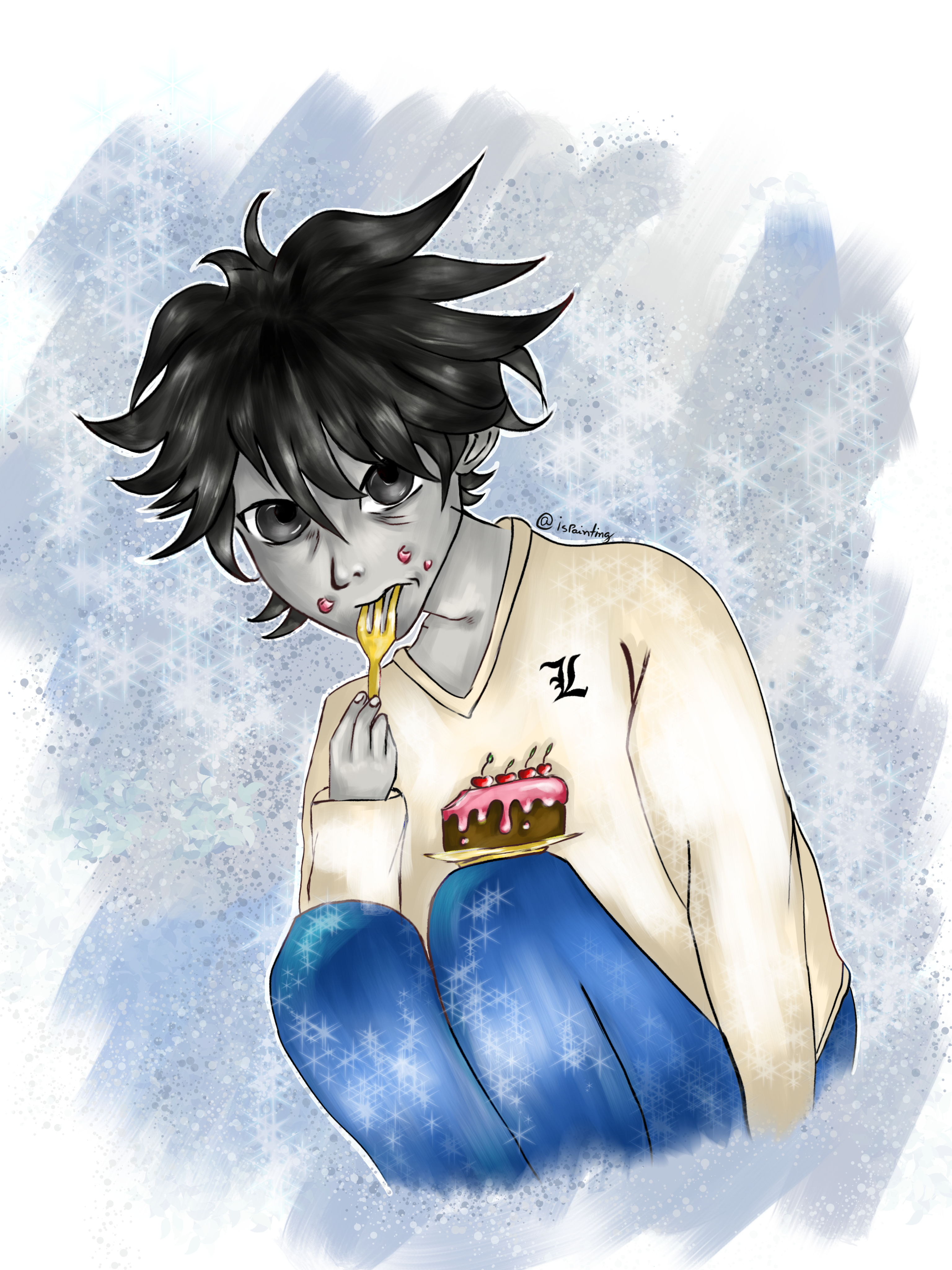 L Death Note Ibispaint