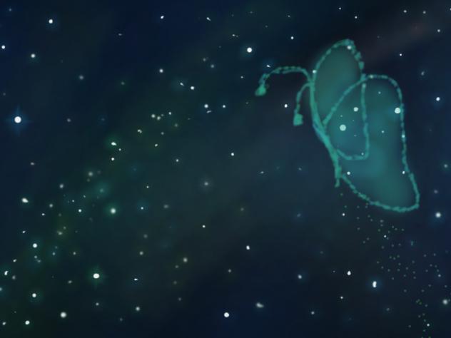 夜空ページ 夏の夜空 - ibisPaint