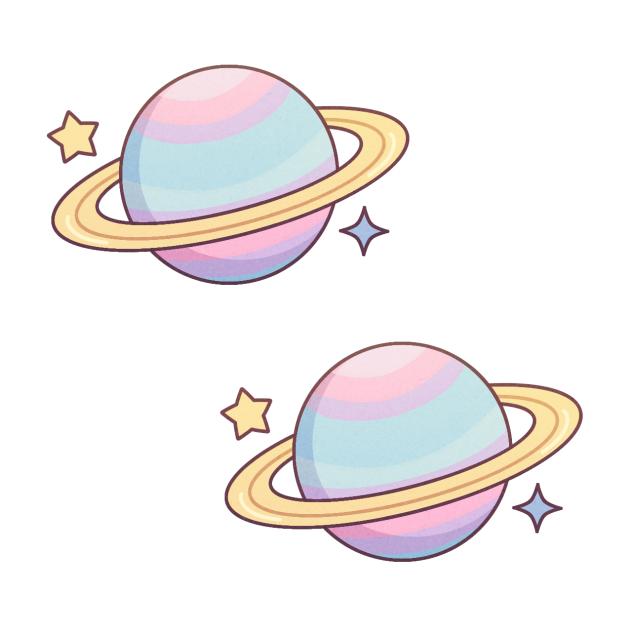 Planet sticker