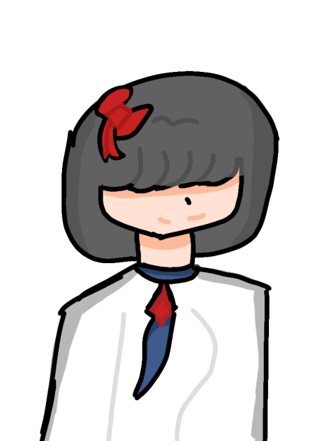 random girl that always draw in irl