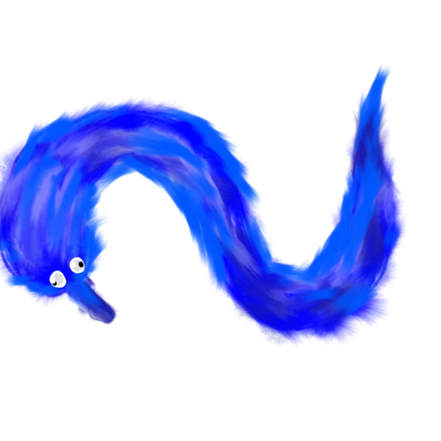 Worm on a string