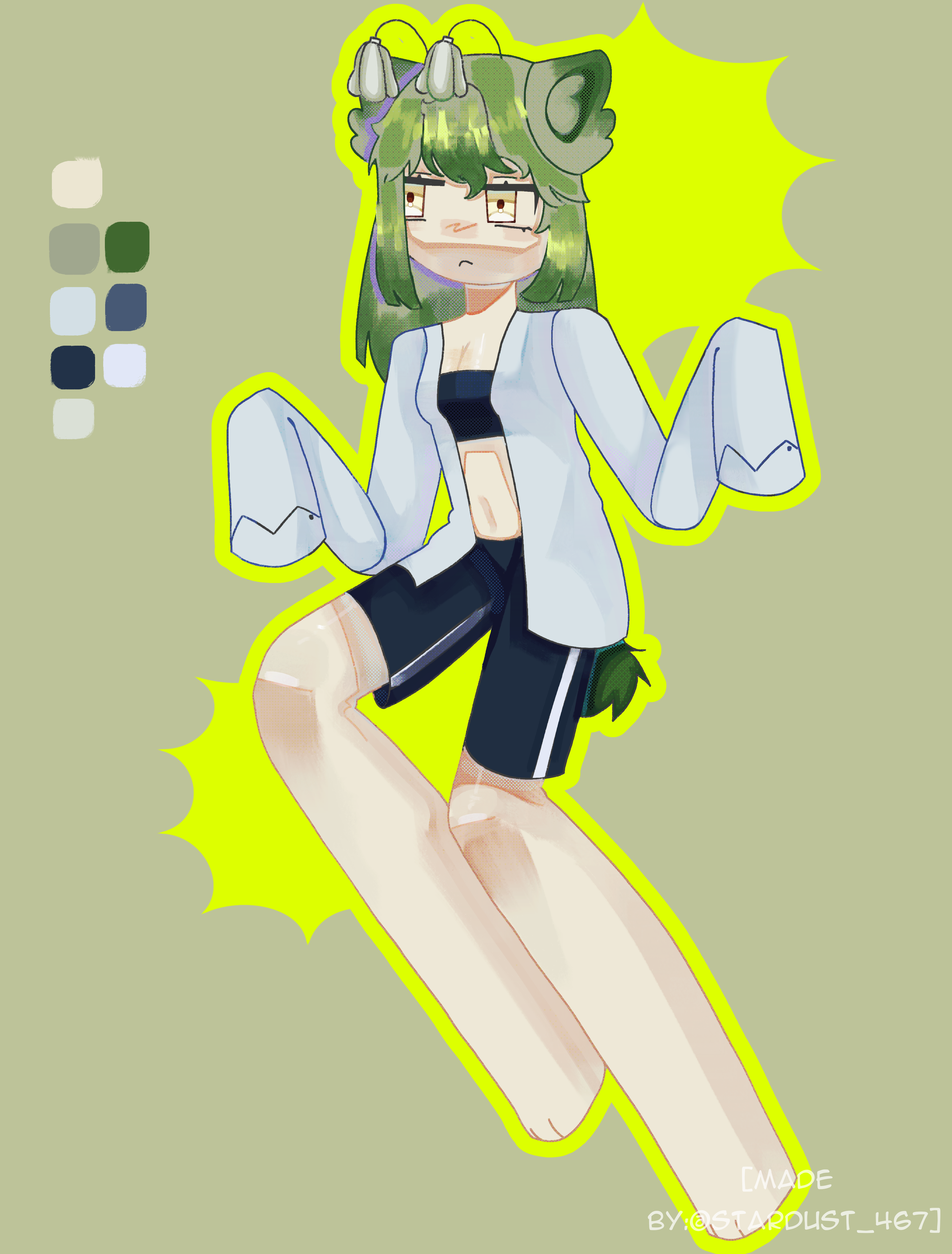 My room humanization - ibisPaint