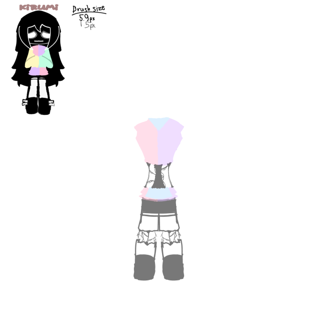 Kirumi as a twisted (W.I.P)