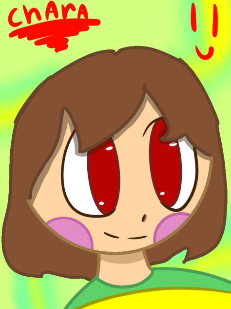 Chara Undertale 💚💛❤️