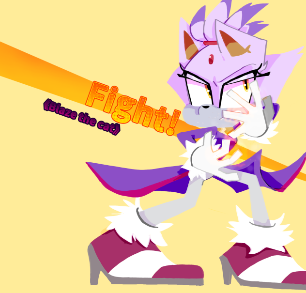Blaze The Cat