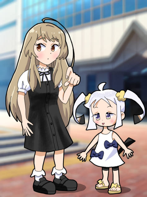 ナナちゃんとねむエナガちゃん