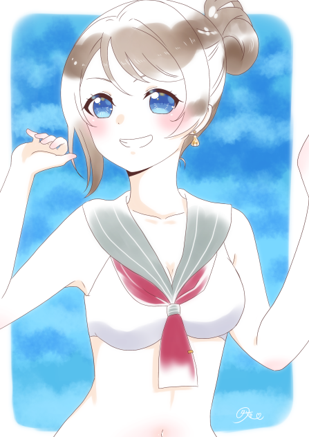 セーラー水着な曜ちゃん