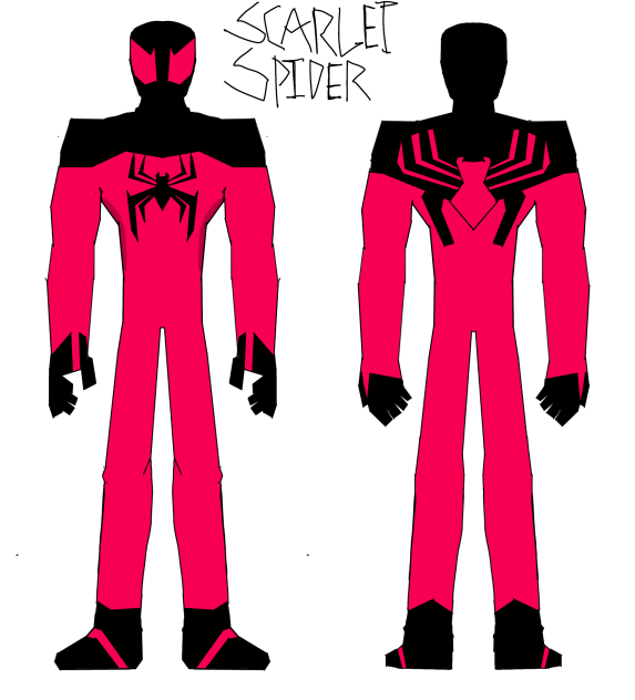 Spider-Man AU Scarlet Spider