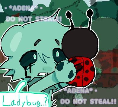 Ladybug..❓🦖🐞 ∼ Dinopiggy art